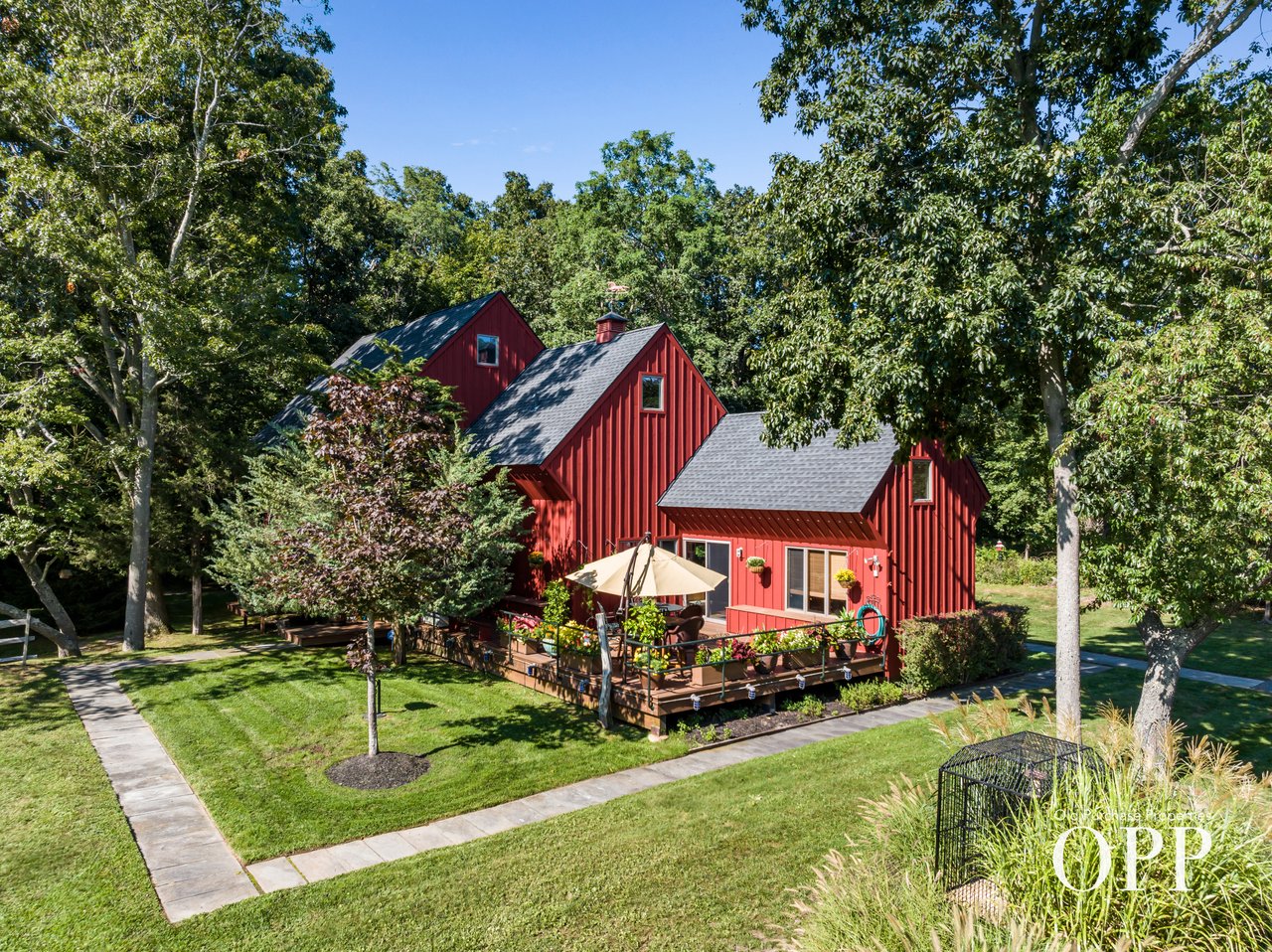 A Pastoral Haven on Nearly 3 Acres, Surrounded by Protected Land