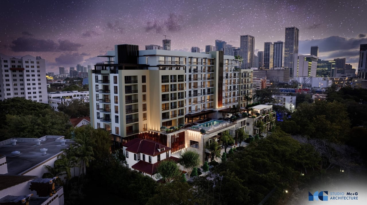 July 2025  Miami’s UDRB Greenlights 140-Unit Project Incorporating Historic Building