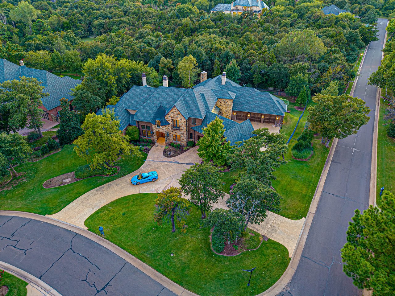 The Agency Oklahoma Listing of the Week in Stonemill - 11649 Mill Hollow Court in OKC - Wyatt Poindexter - The Agency 