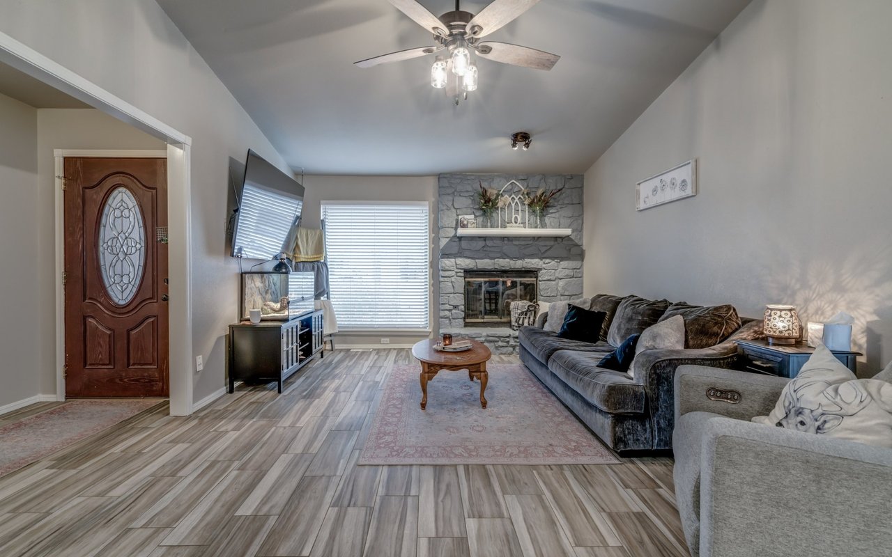 Just Listed: Remodeled Home with Park Like Backyard in Midwest City