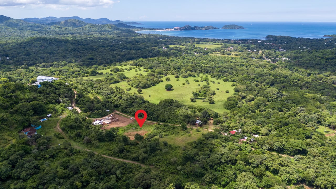 Lot Norte – Potrero | 5,000 m² Flat Build-Ready Lot Near the Beach