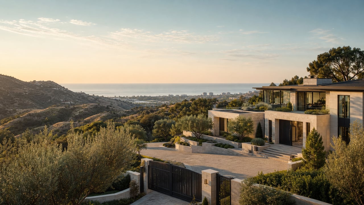 Gated calabasas Estate