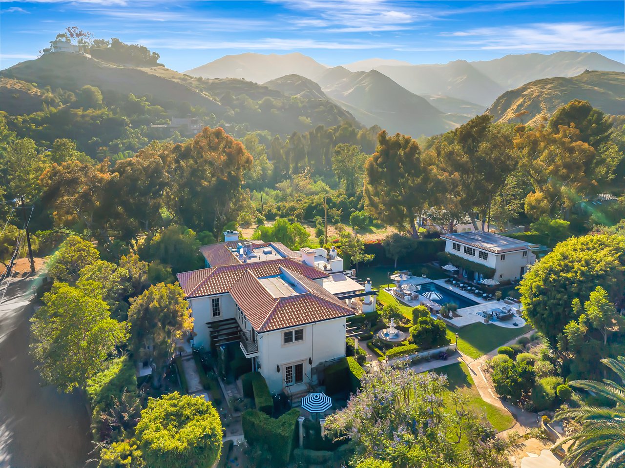 Luxury Malibu Hillside Estate w/ Resort-Style Pool & Mountain Views