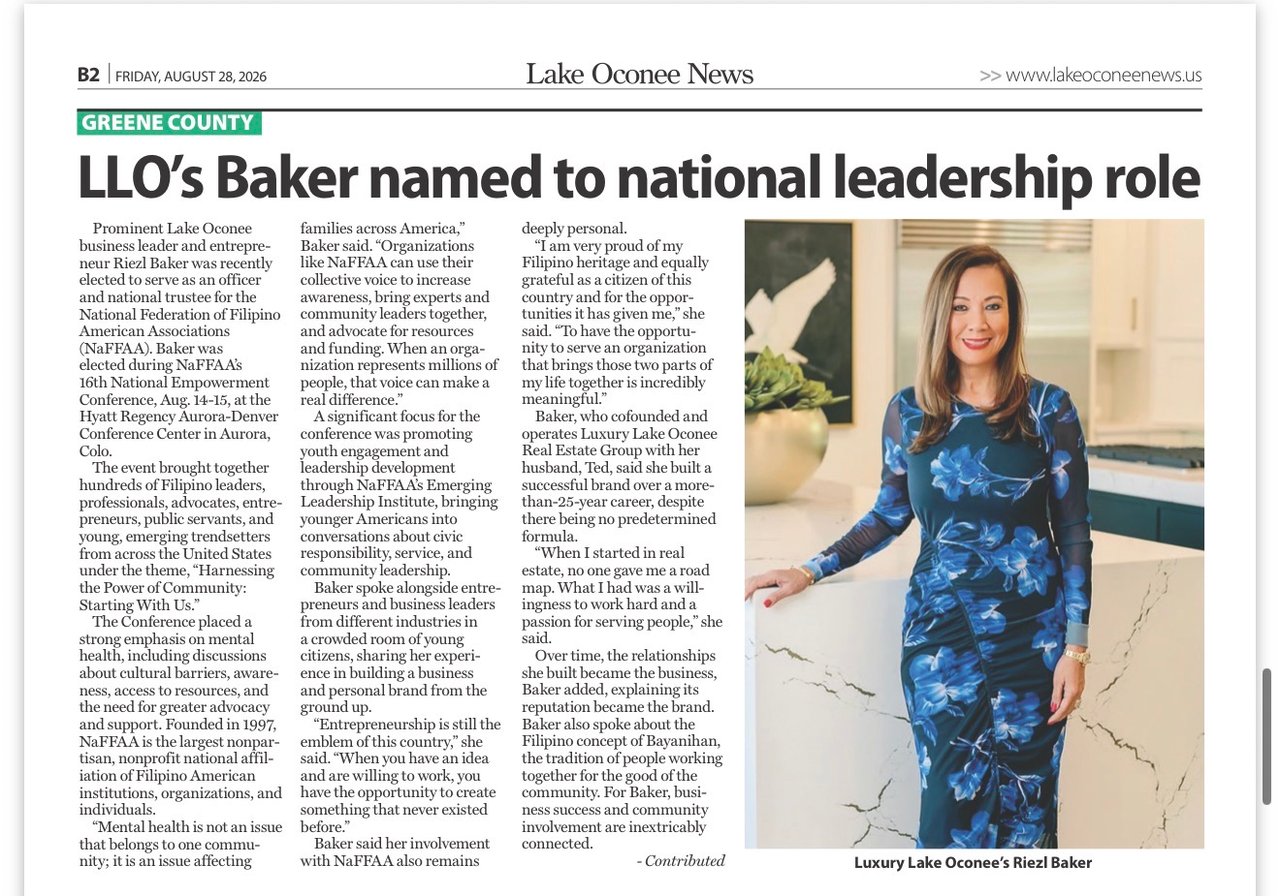 Baker Named to National Leadership Role