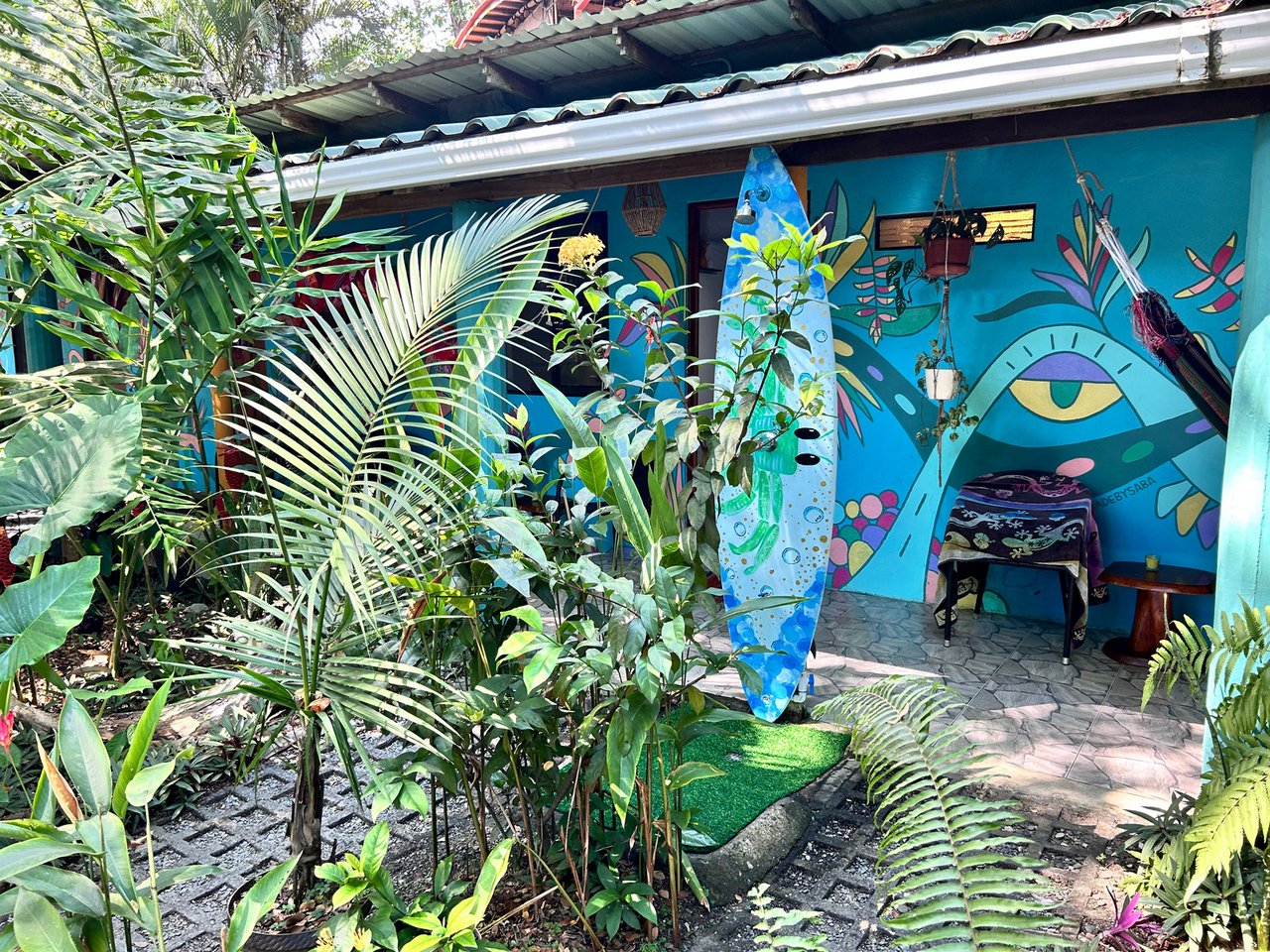 0.23 ACRES – Multi-Business Property In The Heart Of Dominical – Restaurant, 4 Cabins & Commercial Rental!!!!
