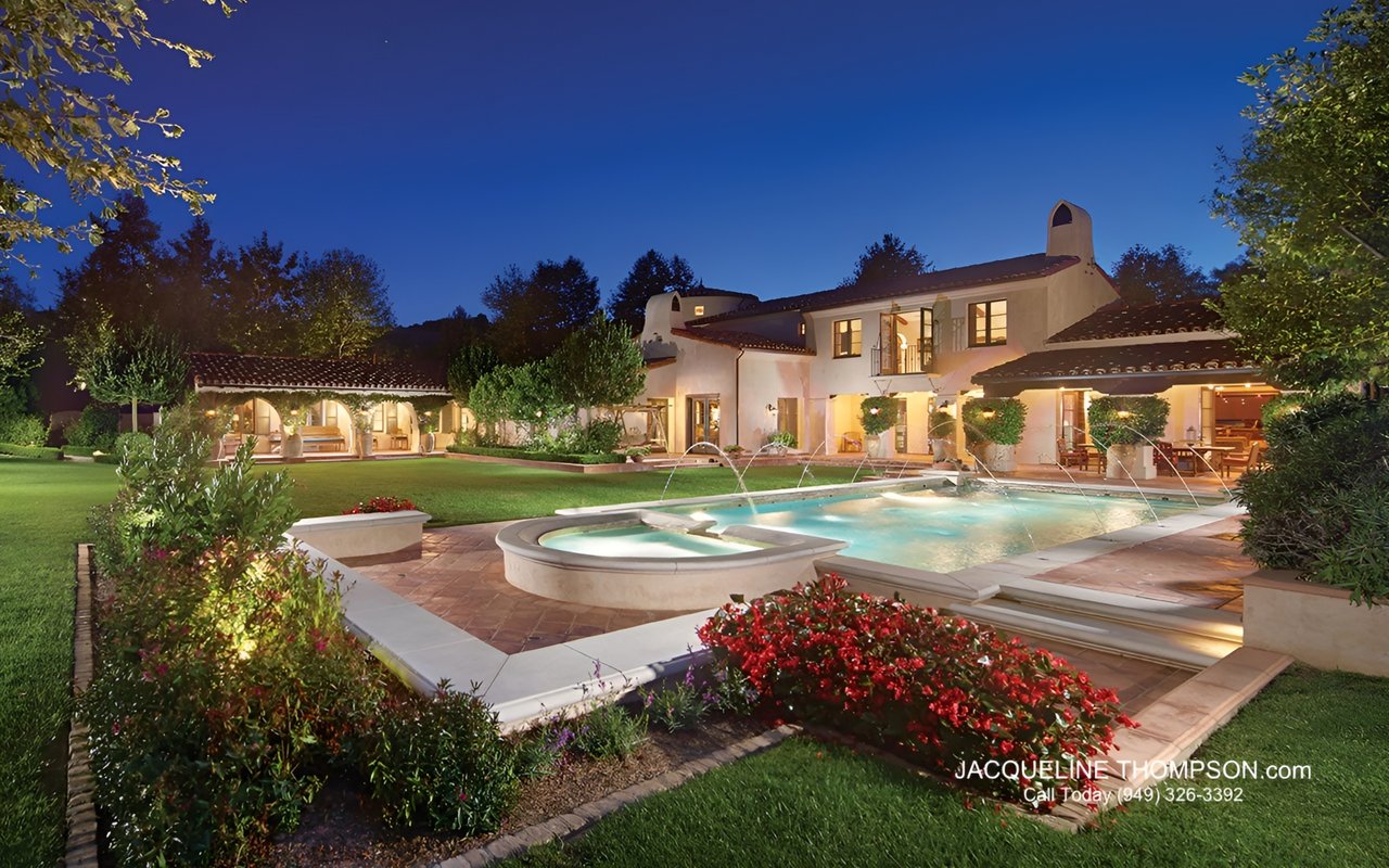 Jacqueline Thompson of Surterre Properties Sells Gorgeous Shady Canyon Estate