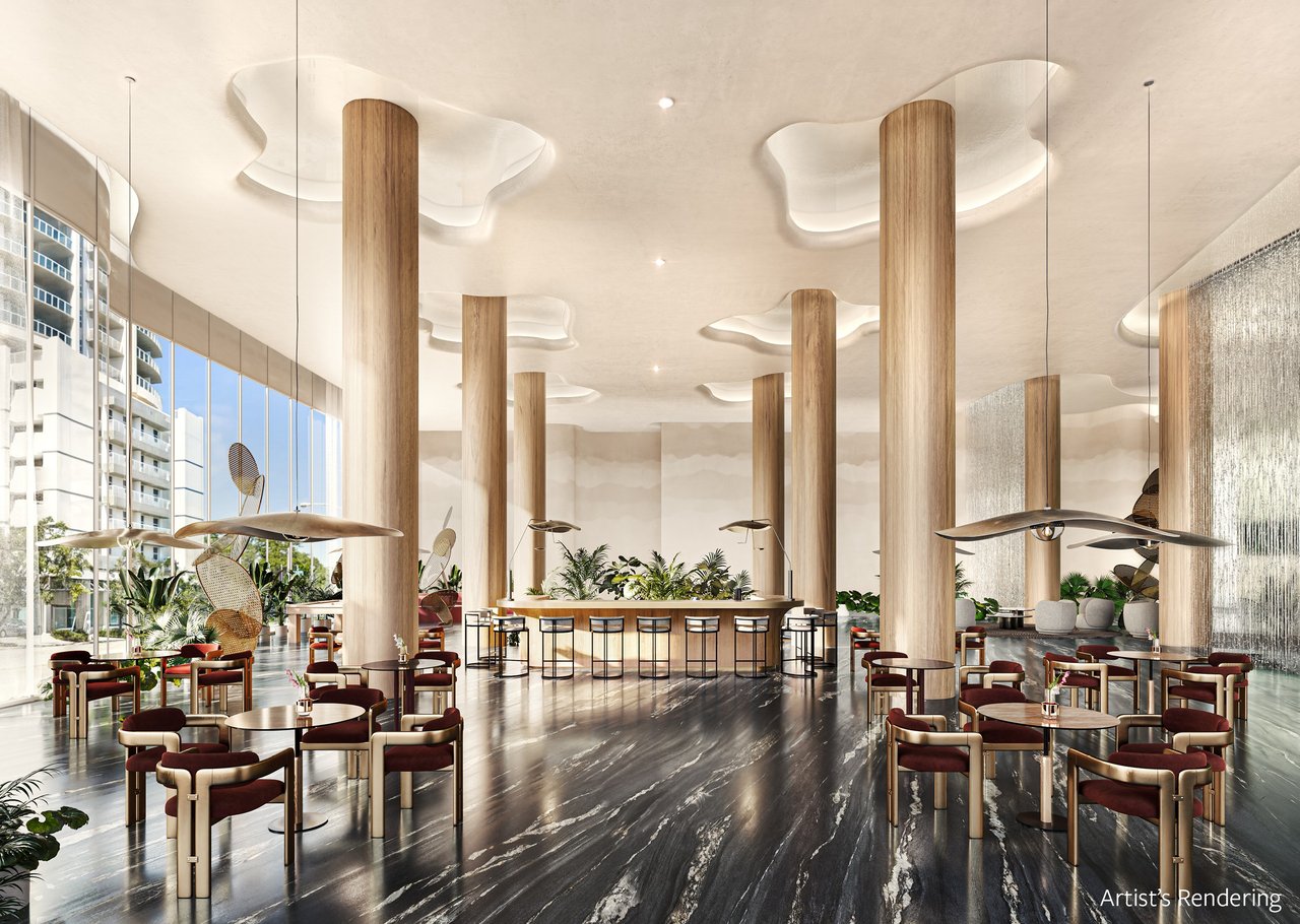 Rendering of Ombelle Lobby Cafe