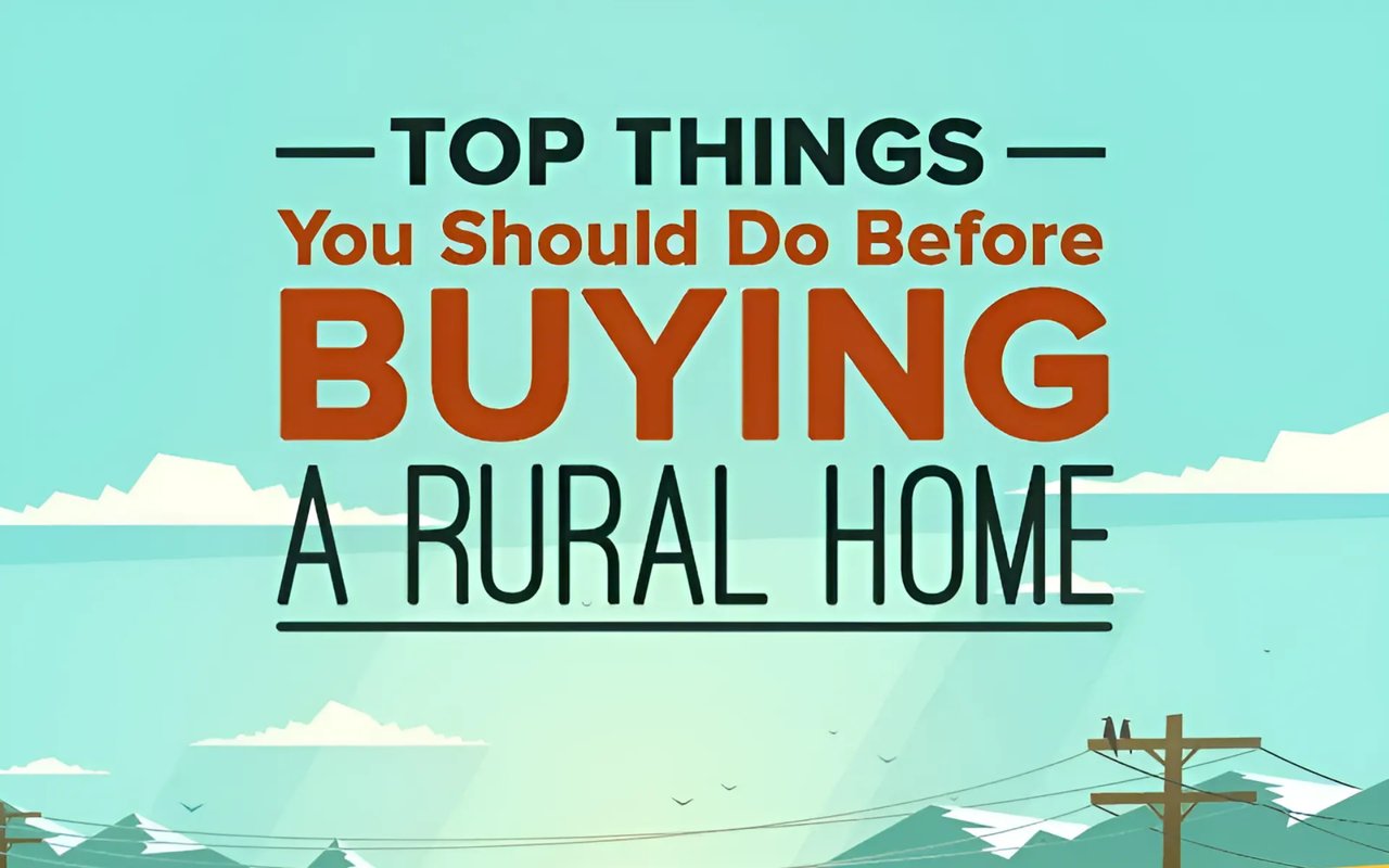 Top Things You Should Do Before Buying A Rural Home