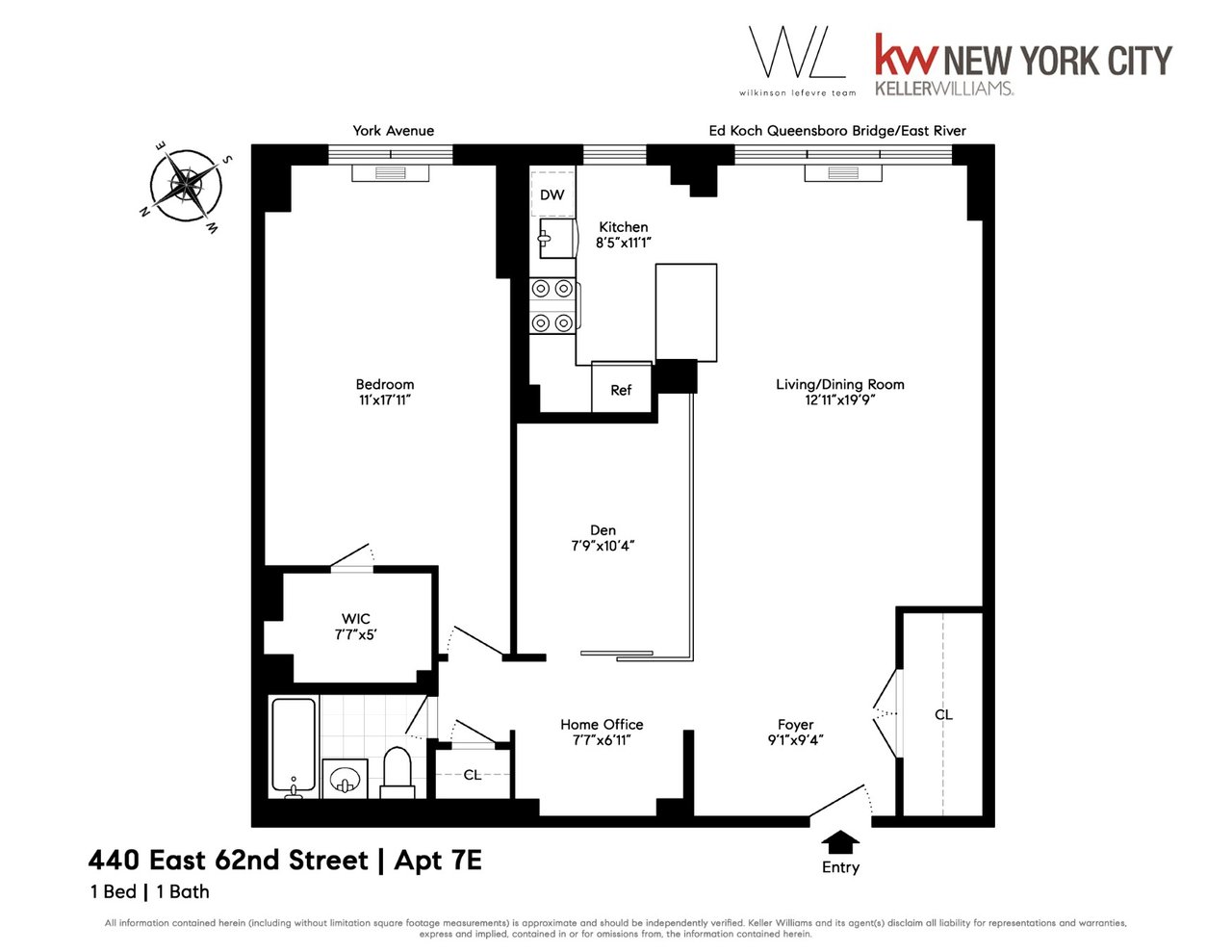 440 East 62nd Street, #7E