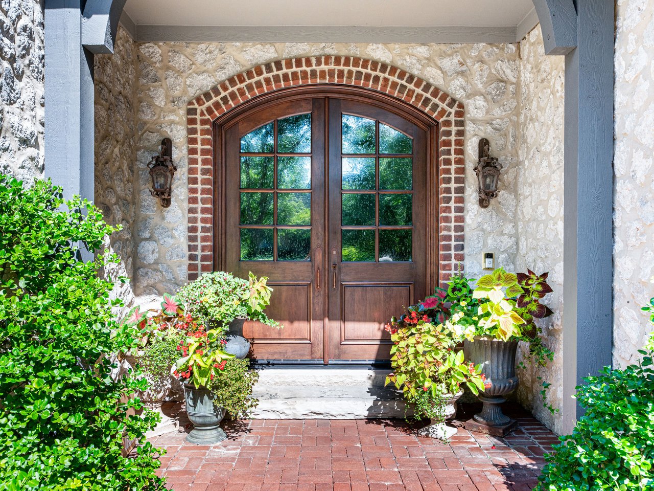 French Country Manor Home