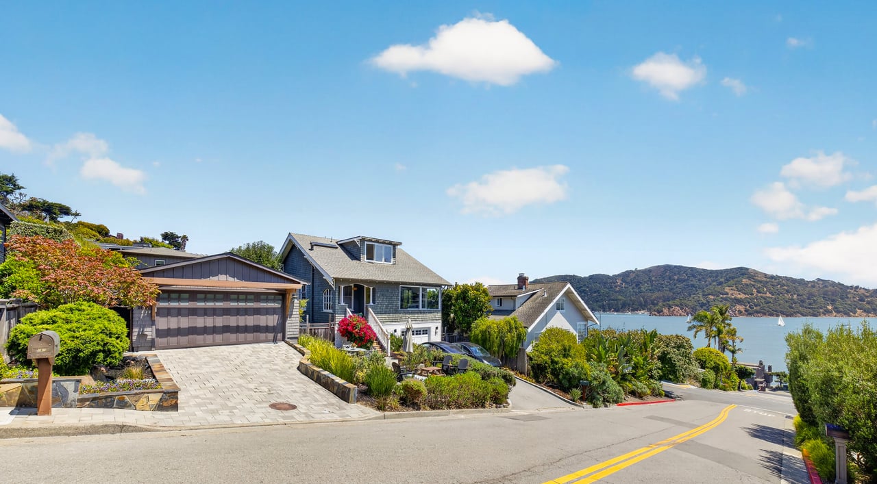 Picturesque Views of the Bay and Angel Island
