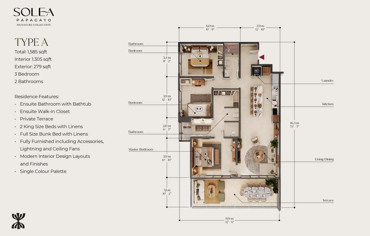 Solea Papagayo – Building 3 | Ocean View Residences in Bahía Papagayo!