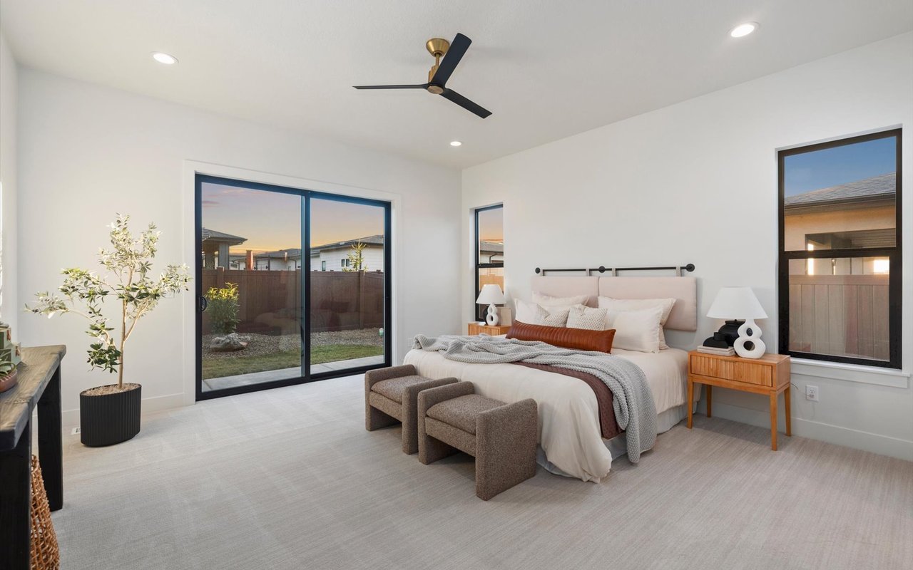 New Construction Home With Volcano Granite Island