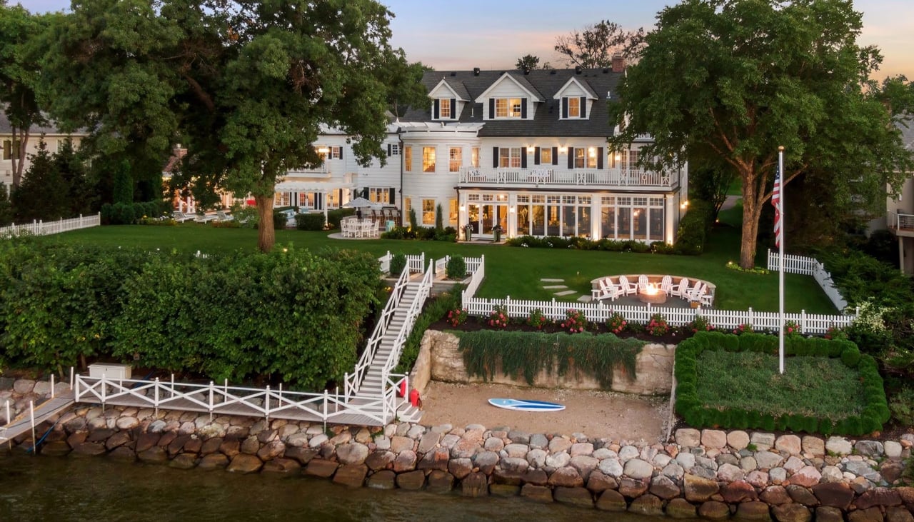 Roaring ’20s Home Perched Above Lake Minnetonka