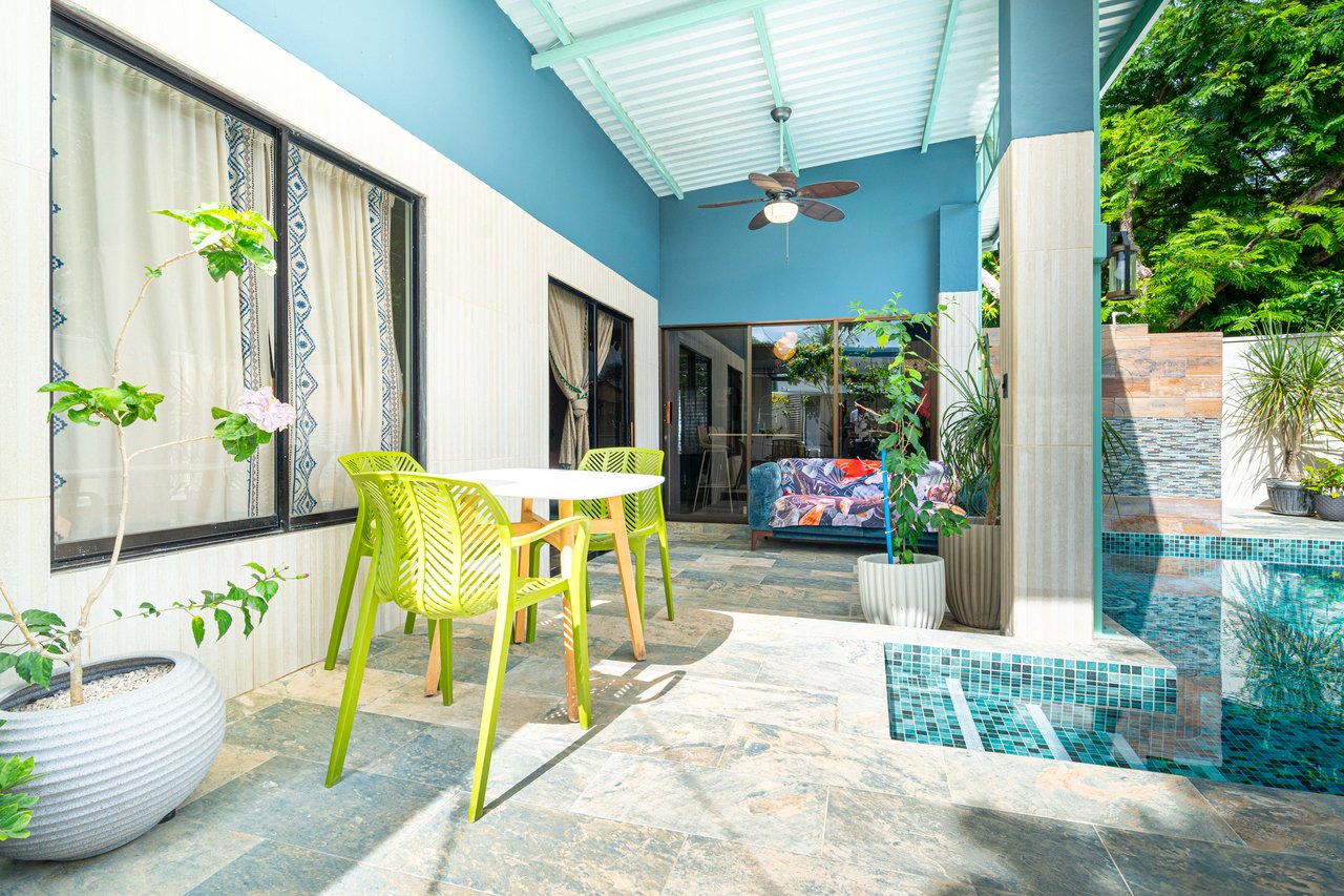 3 Bed Main Home with Two Rental Villas, Walk to Beach in Uvita! Fantastic Location!