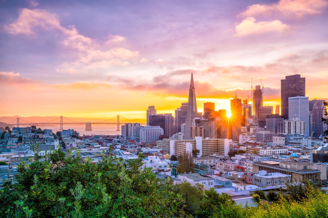 San Francisco Downtown representing a Vanguard Tour private preview for Vanguard Properties agents.
