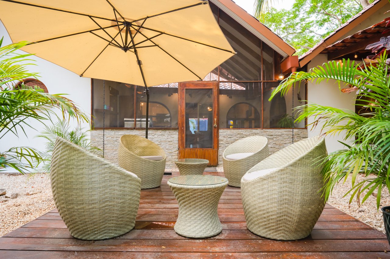 Casa de Luz | 3BR Tropical Home with Pool & Rancho, Walk to Potrero Beach