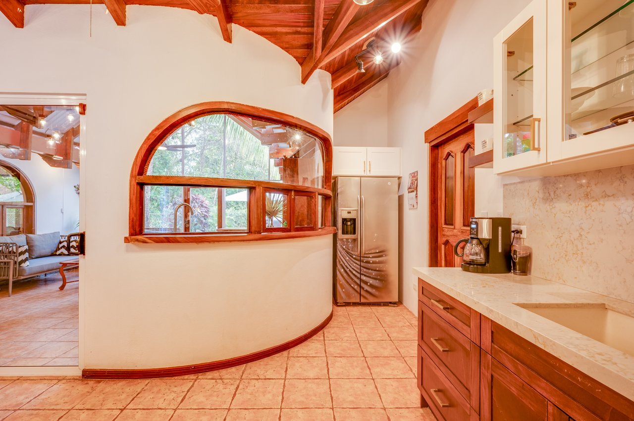 Casa de Luz | 3BR Tropical Home with Pool & Rancho, Walk to Potrero Beach