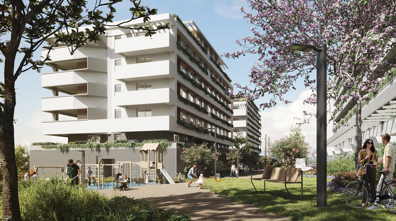 Contemporary 4-Bedroom Apartment with Private Terrace and Parking – Elevated Living in Maia, Portugal