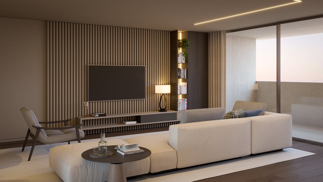 Oceanfront 3-Bedroom Apartment in Vila do Conde