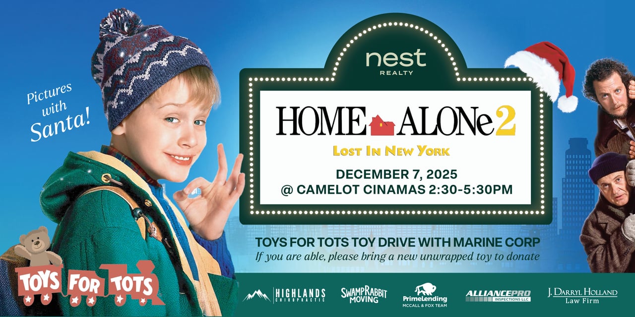 Holiday Movie Night at Camelot Cinemas