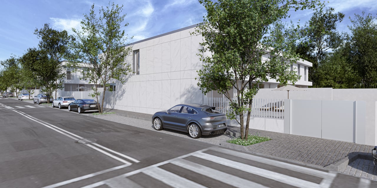 New Contemporary 3-Bedroom Villa with Pool in Lavra, Just 100m from the Ocean