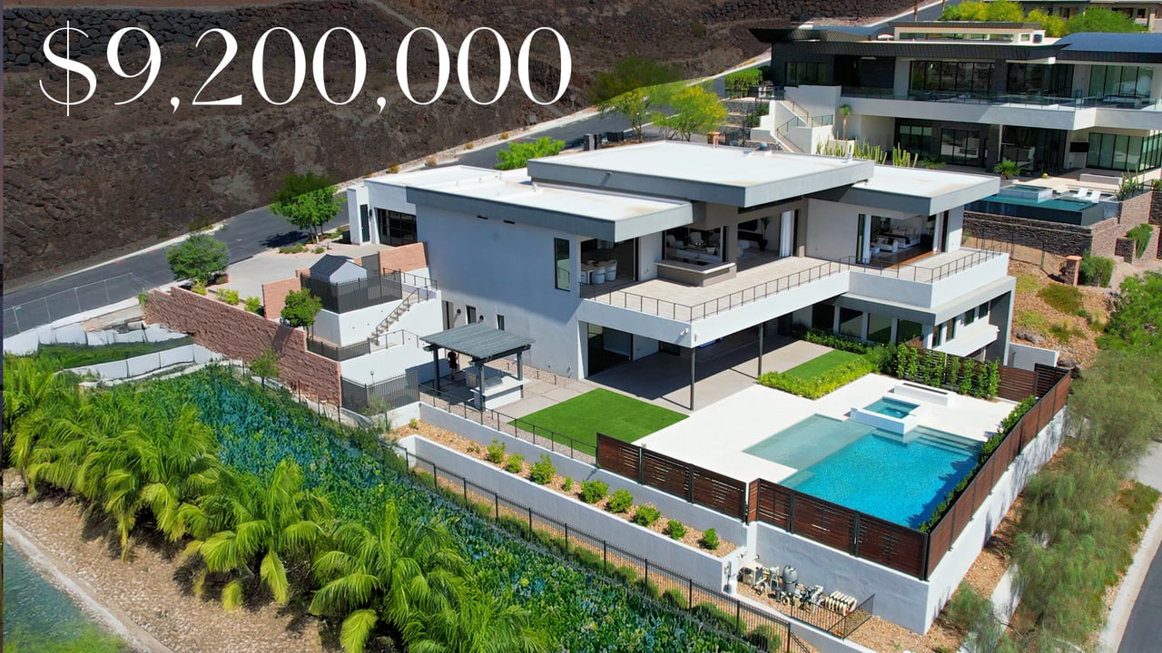 Touring This $9.2M Henderson Estate Built By The Property Brothers