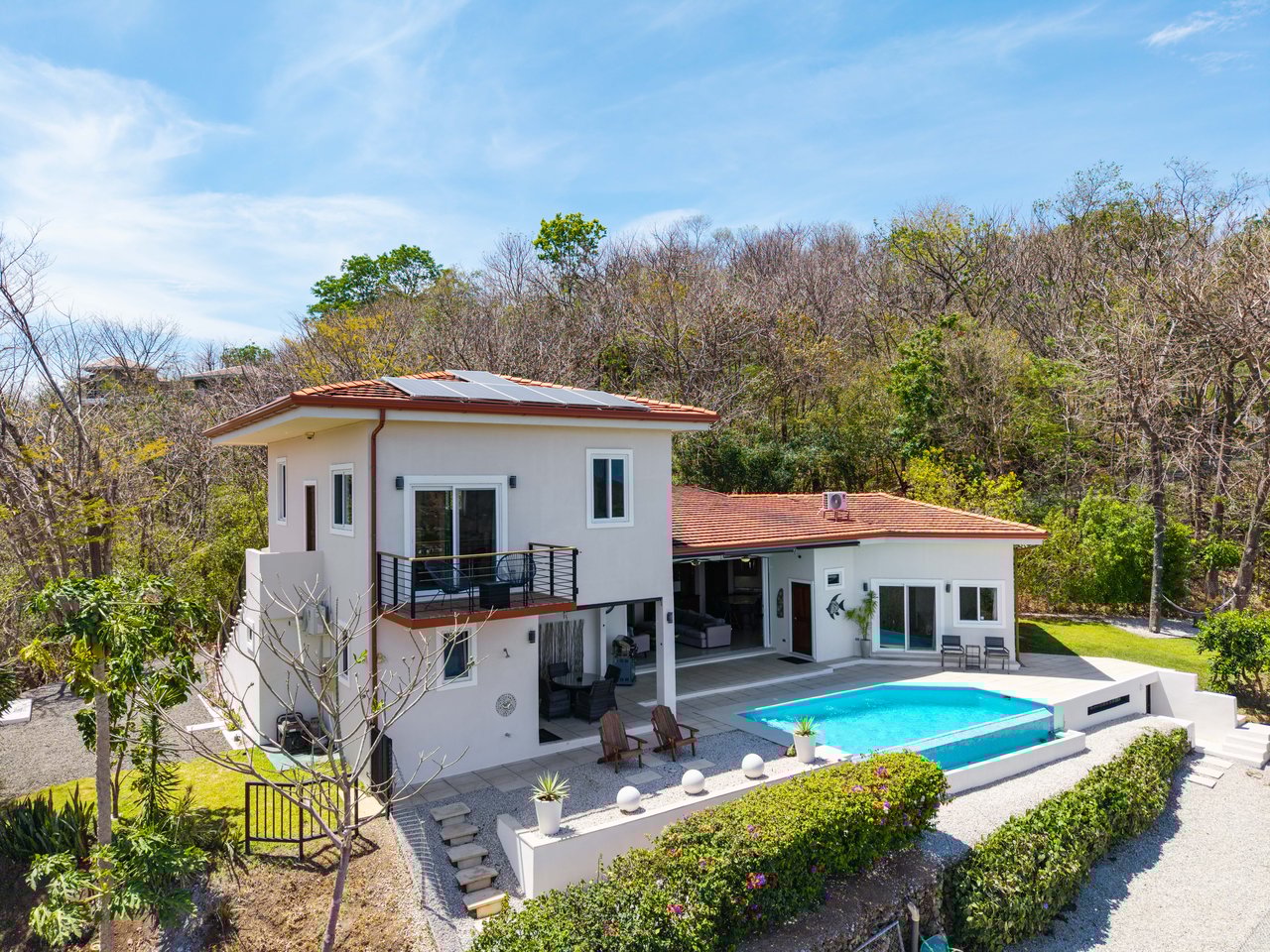 Casa Por Fin | 4-Bedroom Ocean-View Home in Gated Community, just 10 minutes from Tamarindo!