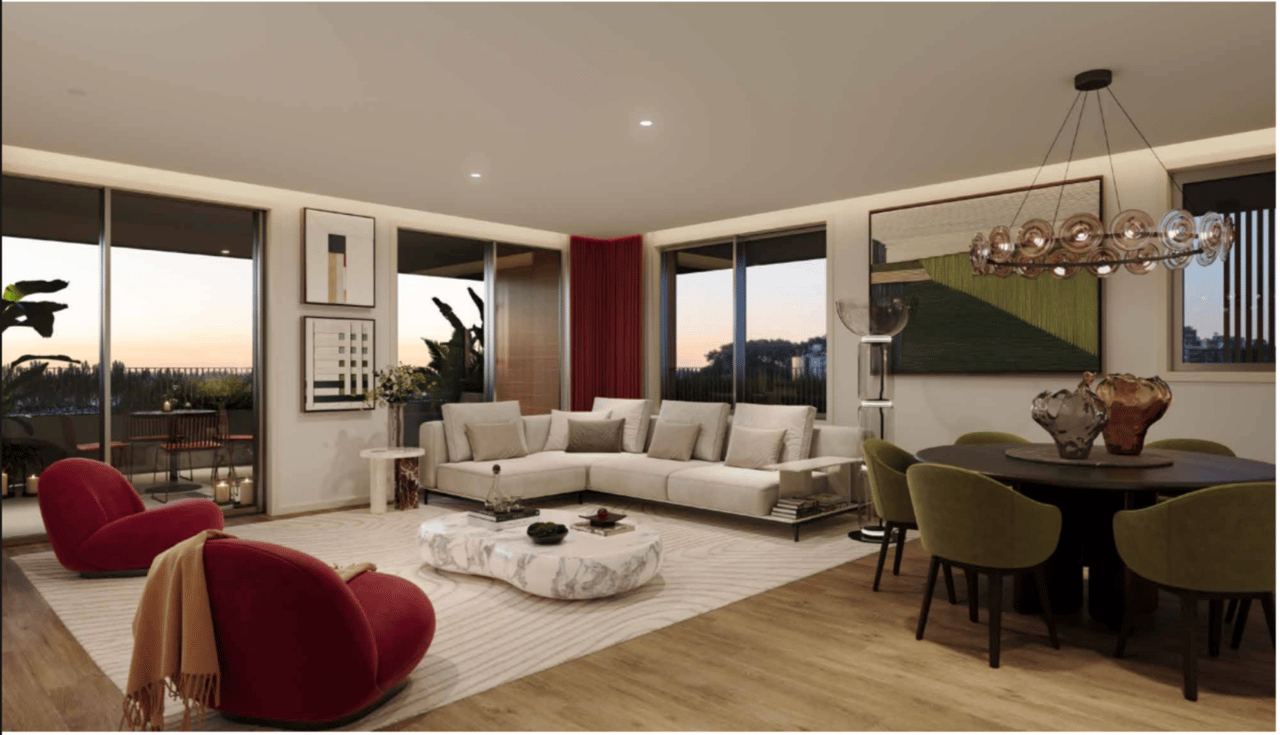  Elegant 4-Bedroom Apartment with Terrace and Parking – Contemporary Living in Maia, Portugal