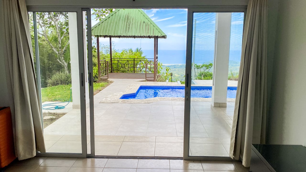 3-Bed Ocean View Home Near Ojochal, Costa Rica | 2.75 Acre Jungle Property