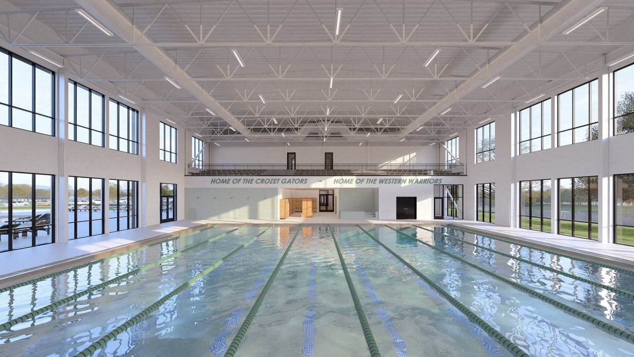 8-Lane Indoor Pool