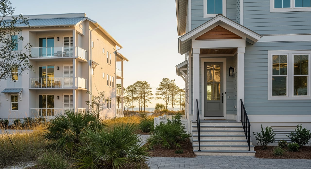 Condo vs Townhome For 30A West Investors
