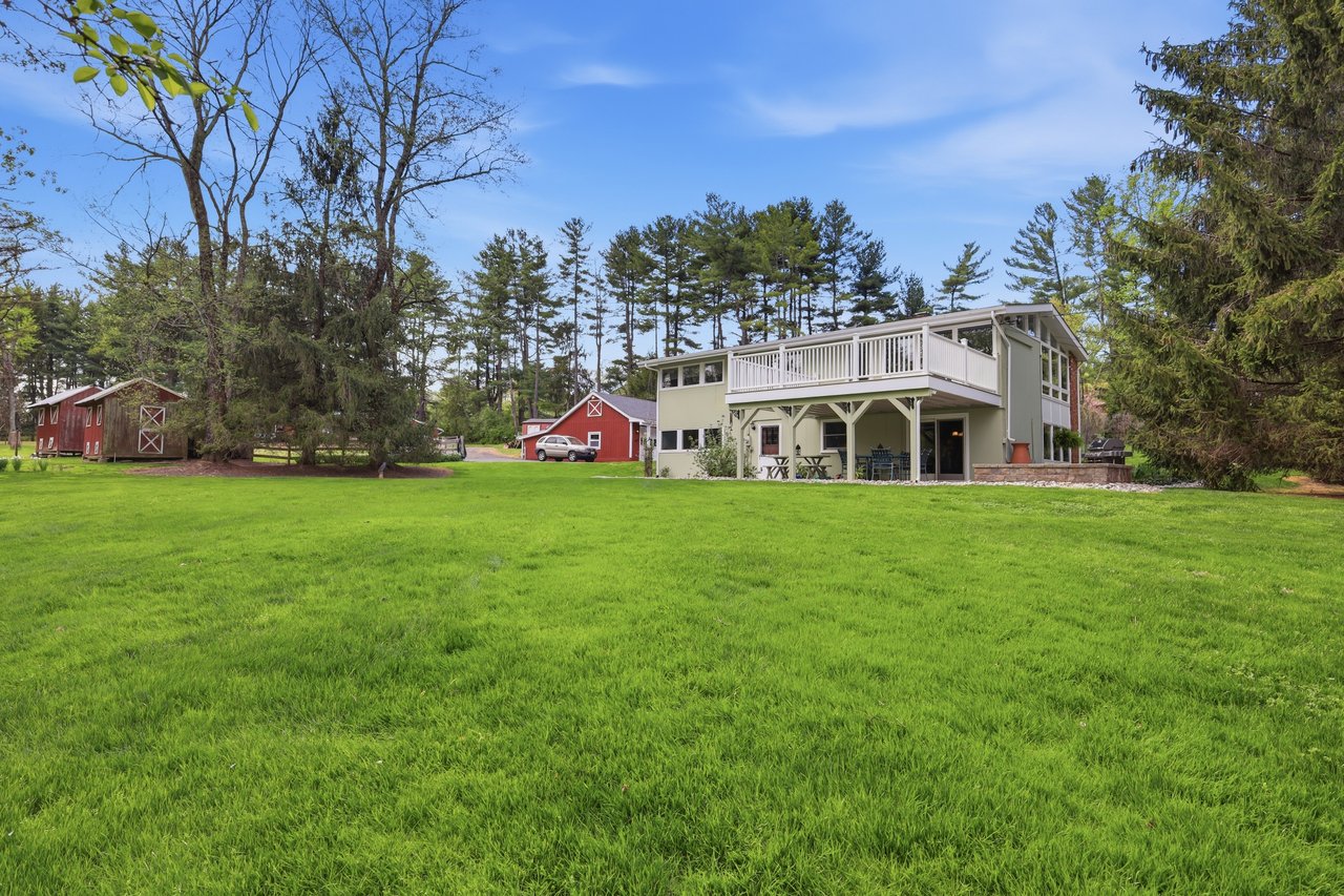 Just Listed: 9 Springtown Road, Whitehouse Station NJ — Luxury Farmhouse Estate on 6 Private Acres