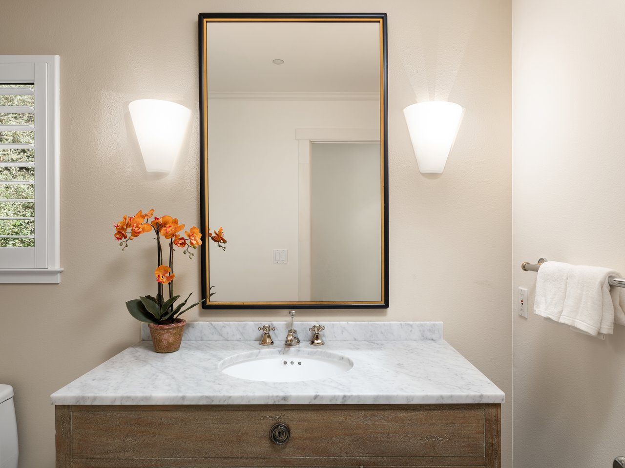 Exceptional Setting with views spanning San Francisco, the Golden Gate Bridge, Sausalito, and across the bay