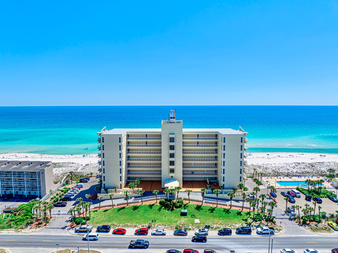 GULF FRONT Sans Souci TERRACE Condo 102 