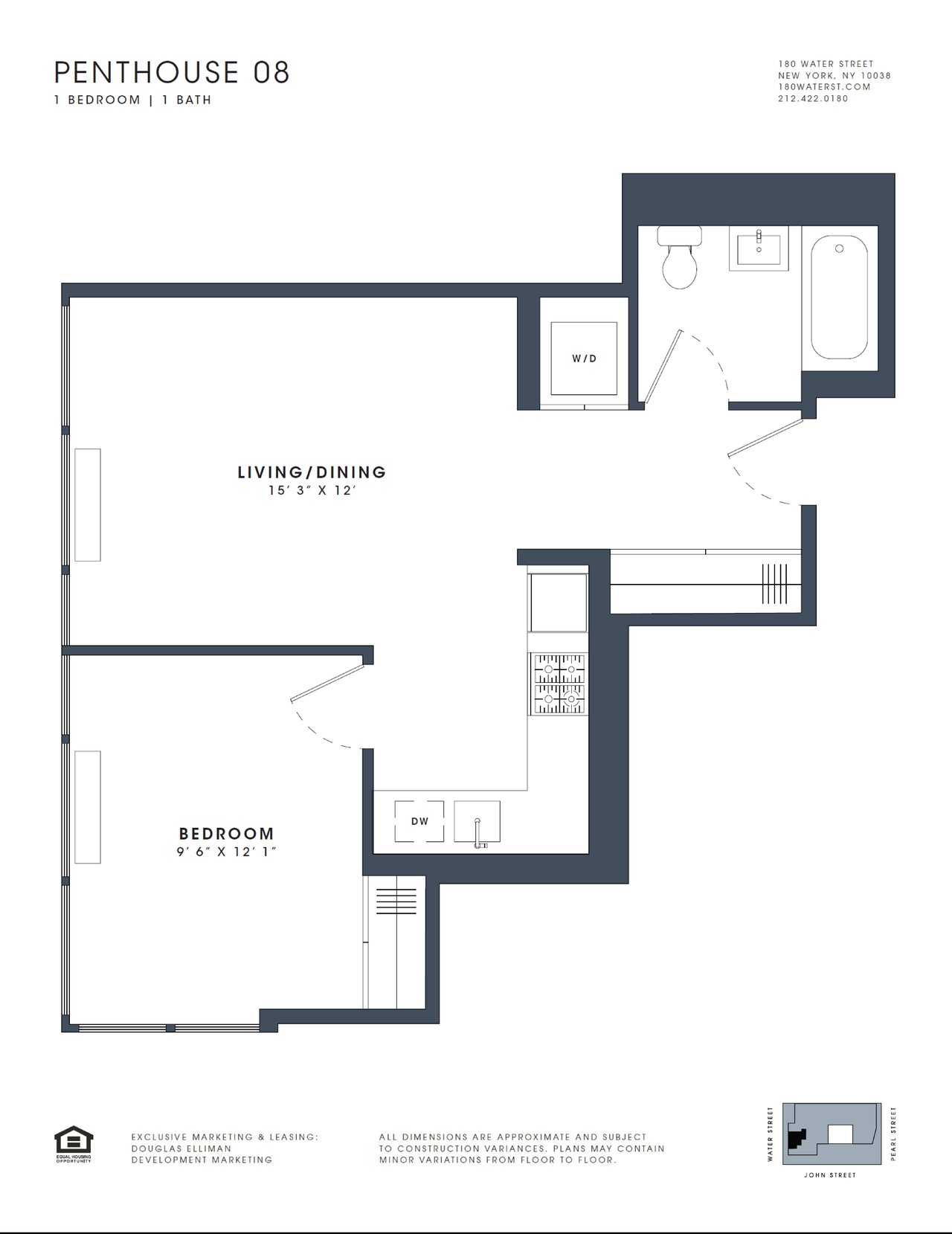 180 Water Street, Apt 2908