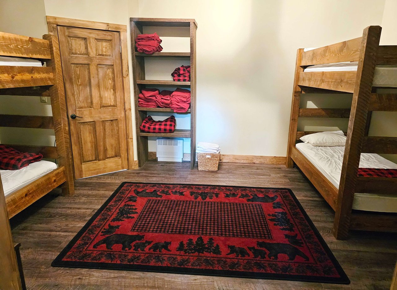 Single family log home ski season rental