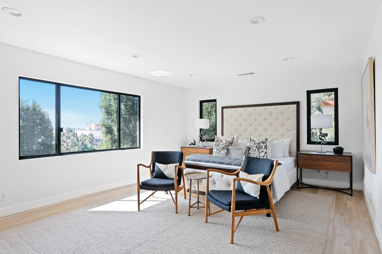 Impeccable renovated mid-century situated at the edge of Griffith Park 