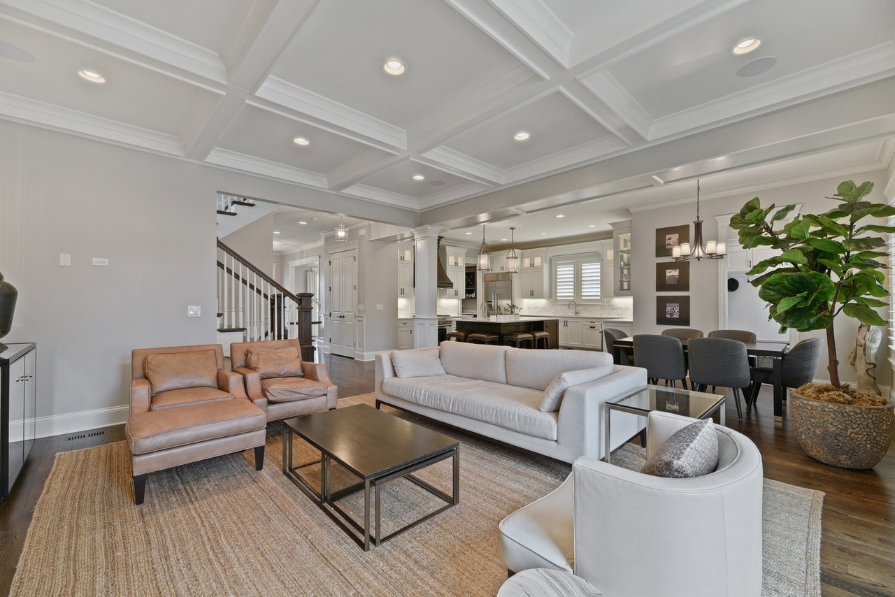 charming home in the coveted Old Town area of Western Springs is spectacular