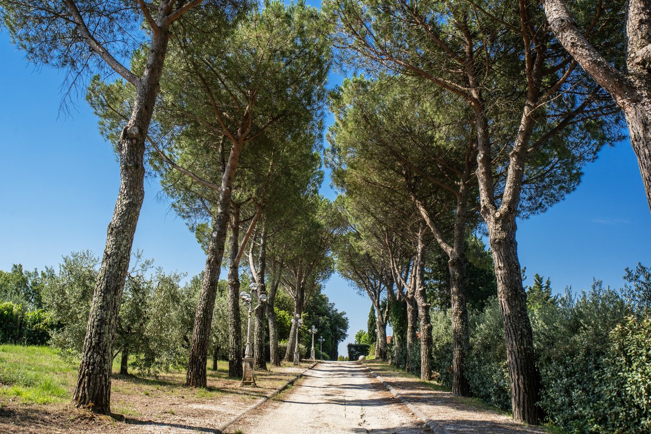 Map of Family Rental Retreat in Tuscany