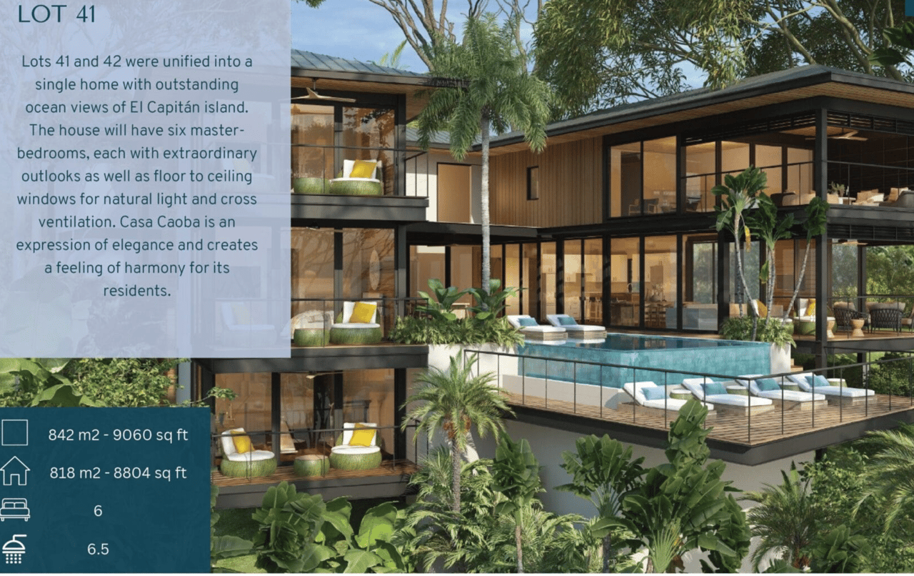 Casa Caoba Lot 41 Tamarindo Park Oceanview Serinity