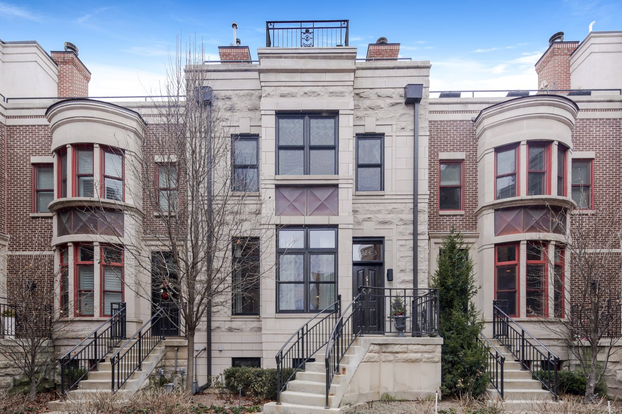 This stunning townhome is located in the heart of Bucktown