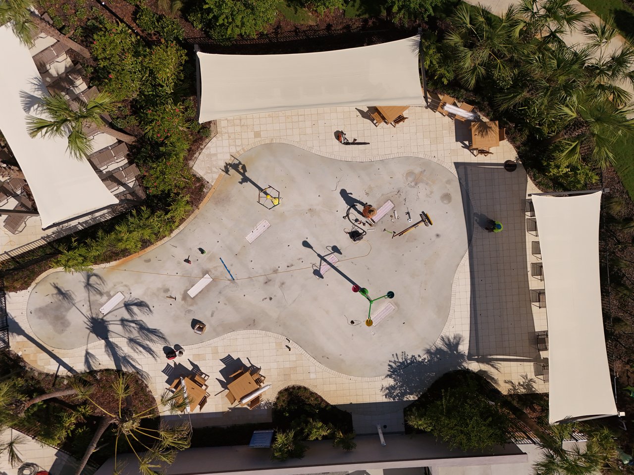 Community Splash Pad at EverRange New Construction Homes