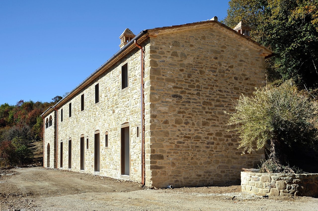 Reconstructed Italian Country House