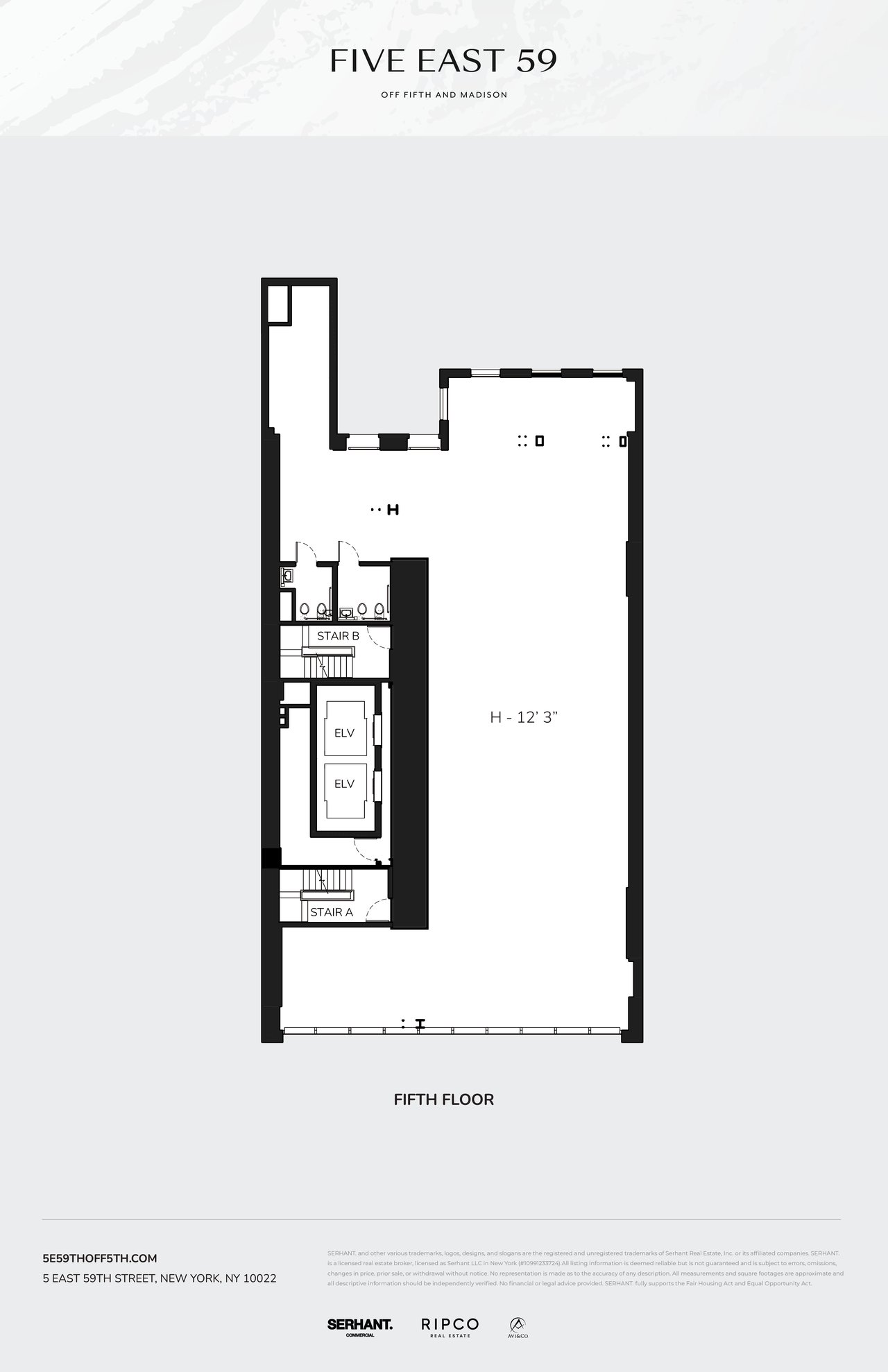 5 East 59th Street: Floors 3/4/5/6/7/8