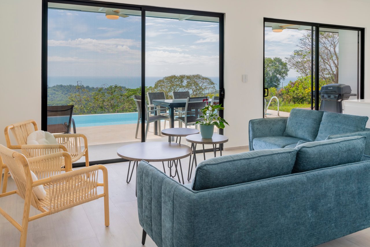 Expansive Ocean View Home in Ojochal Costa Rica