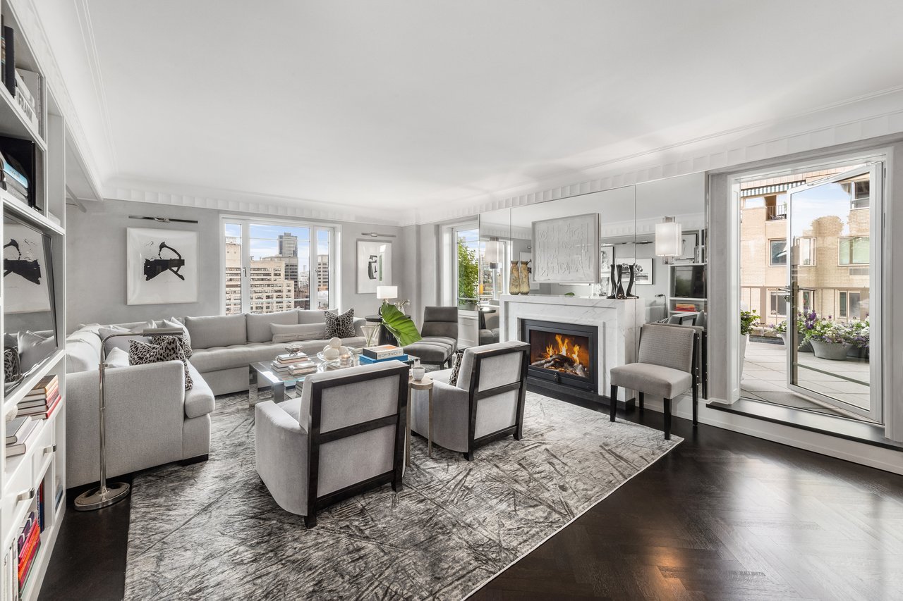 Step inside Upper Manhattan's priciest one-bedroom, asking $4.4M