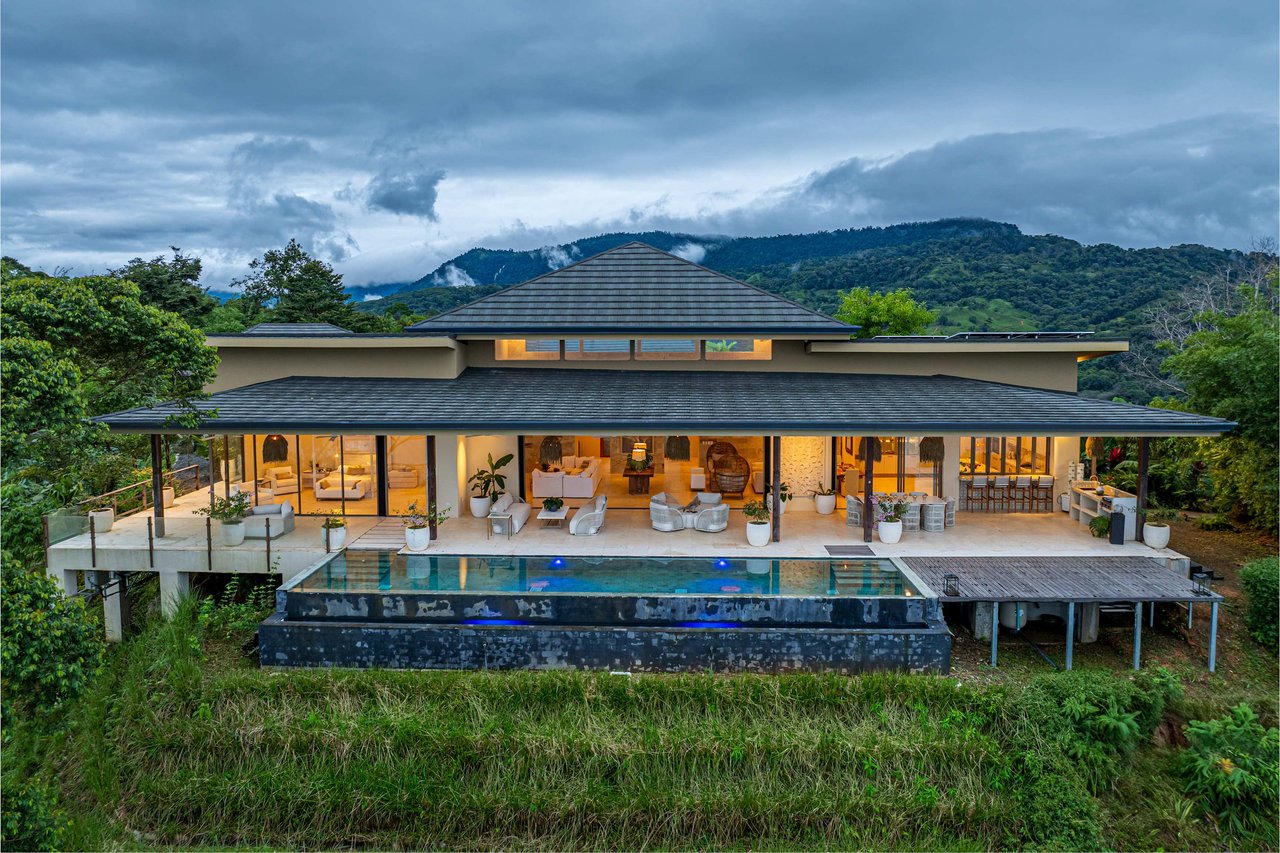 "MU Estate: A Tropical Sanctuary of Luxury and Sustainability in Costa Verde Estates, Dominical"