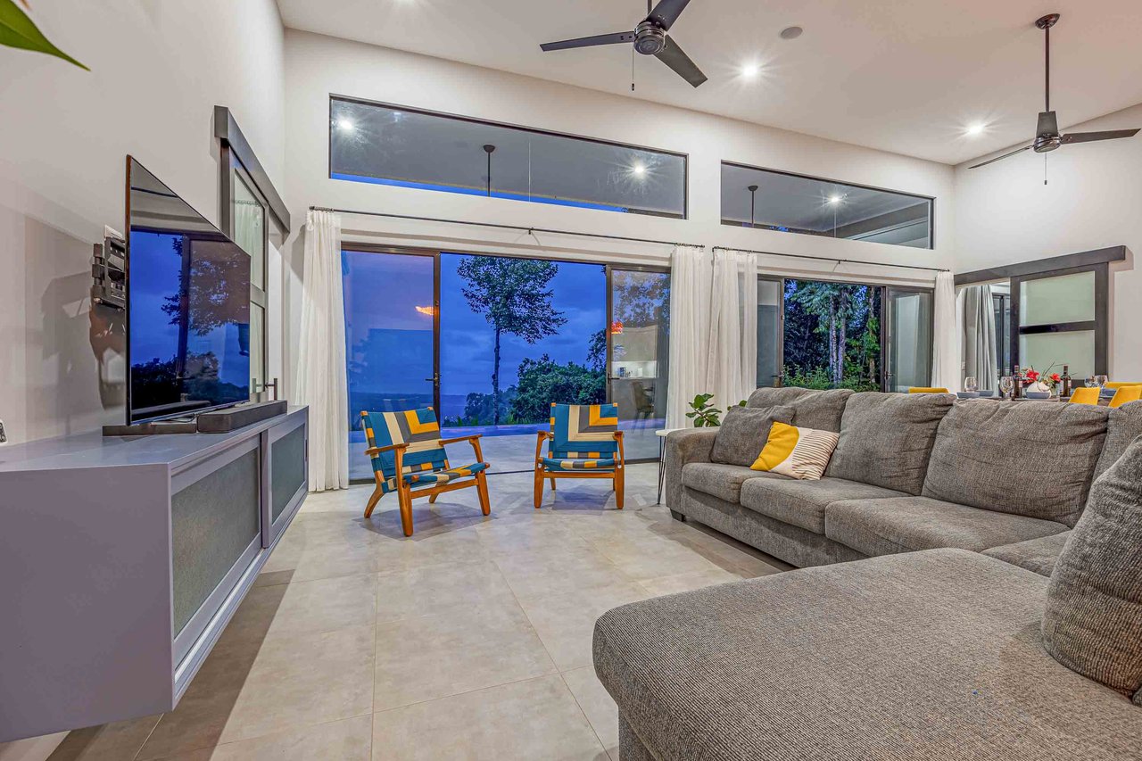 Prime Portalon Location with Coastal and Ocean Views Casa Los Delfines One Level Private and Modern Home