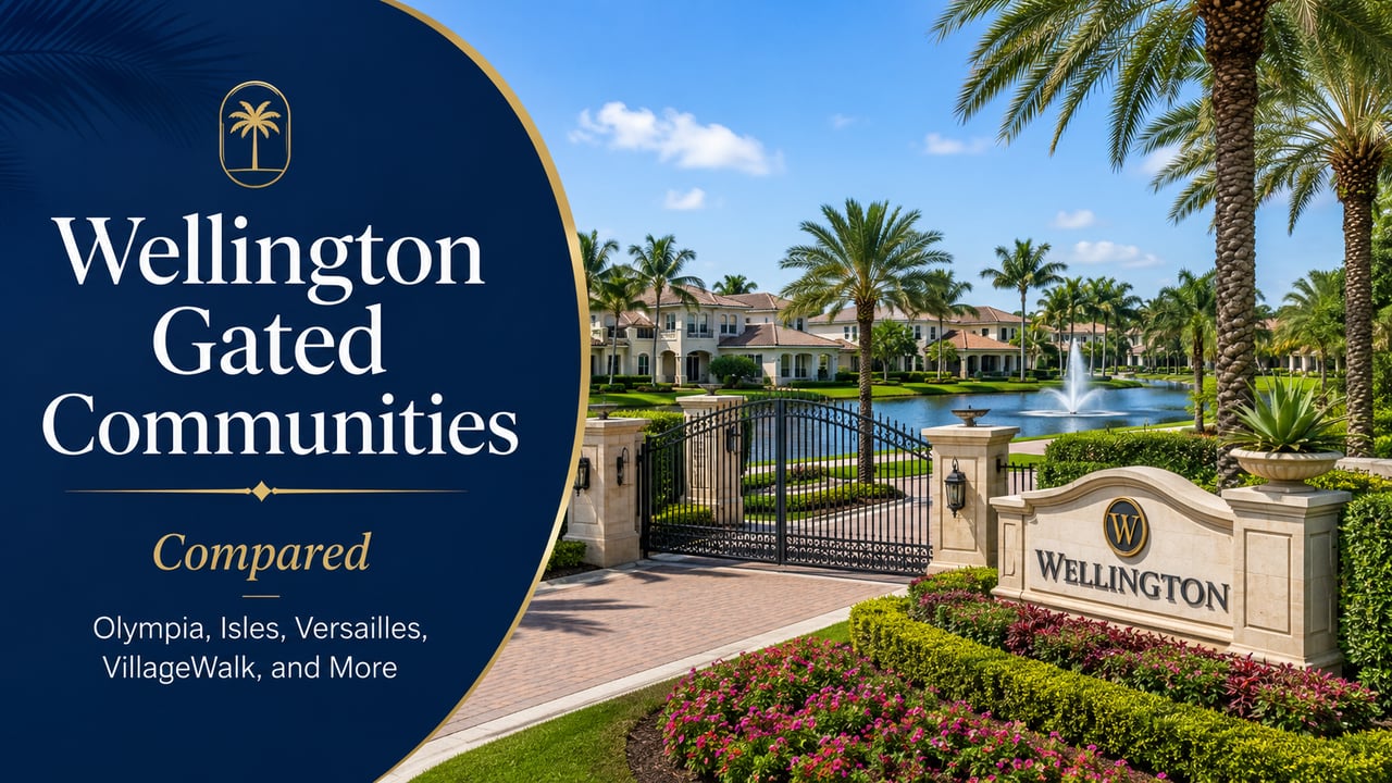 Wellington Gated Communities Compared: Olympia, Isles, Versailles, VillageWalk, and More